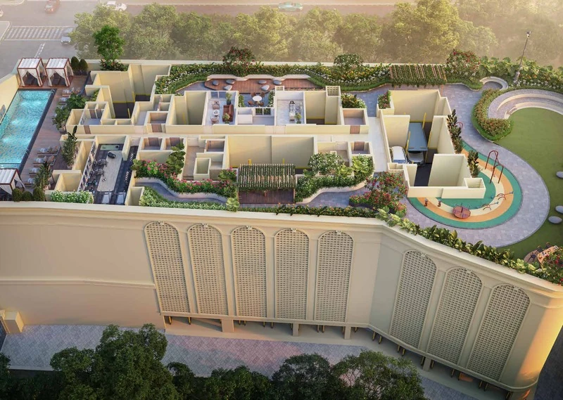 Tharwani Pristine Kharghar Lifestyle and Podium Amenities